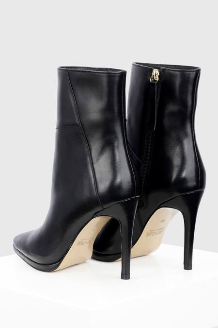Oroh_Black Lucia High Heel Ankle Boots _Online_at_Aza_Fashions