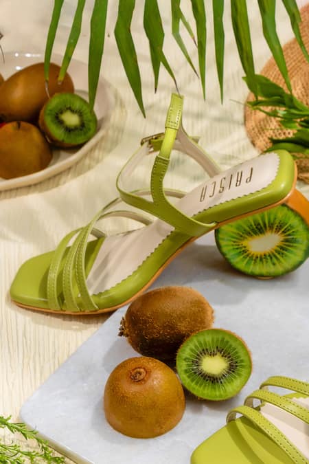 House Of Prisca_Green Lets Kiwi It Real Heels_Online_at_Aza_Fashions