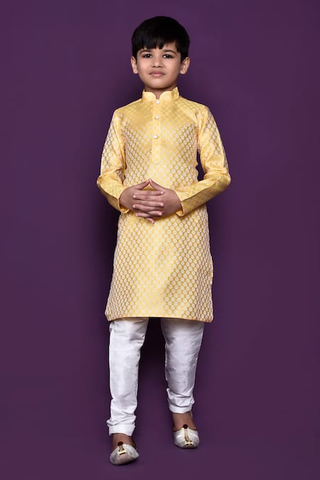 Samyukta Singhania Brocade Woven Kurta Set 