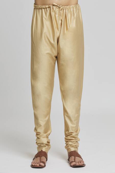 Buy_Arihant Rai Sinha_Blue Brocade, Silk Embroidery Navy Woven Geometric Bundi Kurta Set _Online_at_Aza_Fashions