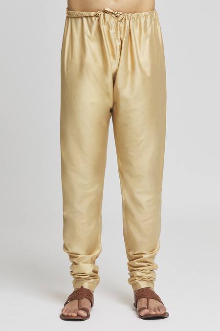 Arihant Rai Sinha_Black Brocade, Silk Zari Woven Floral Swirl Bundi Kurta Set _Online_at_Aza_Fashions