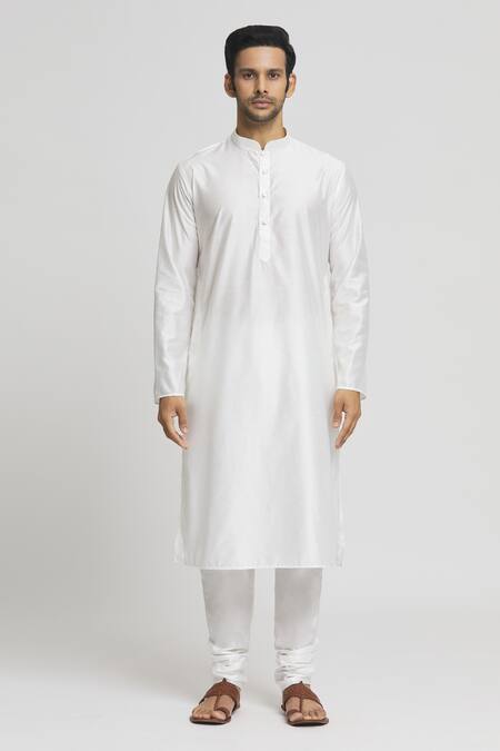 Arihant Rai Sinha Beige Silk Embroidery Floral Jaal Print Bundi Kurta Set Online at Aza Fashions Arihant Rai Sinha_Beige Silk Embroidery Floral Jaal Print Bundi Kurta Set _Online_at_Aza_Fashions