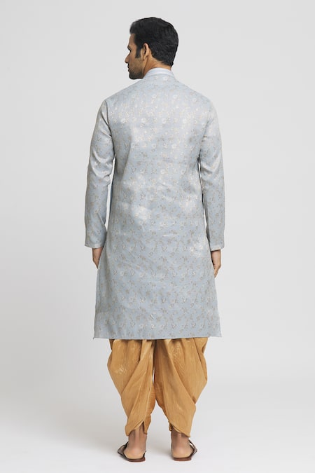 Arihant Rai Sinha Floral Pattern Kurta & Dhoti Pant Set 