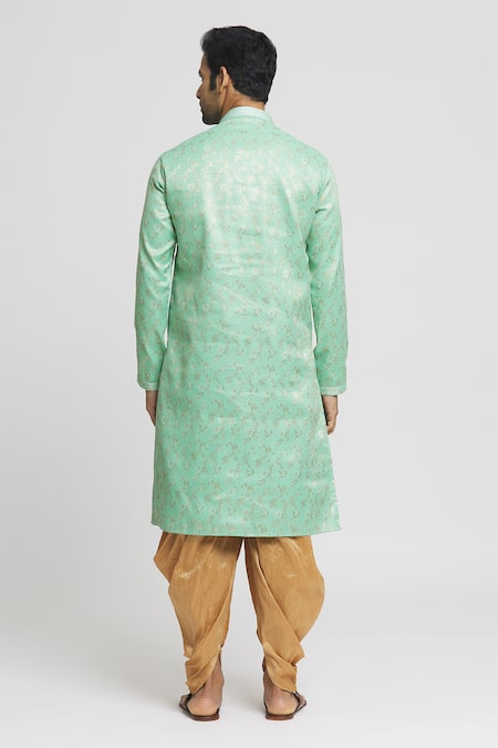 Arihant Rai Sinha Floral Pattern Kurta & Dhoti Pant Set 