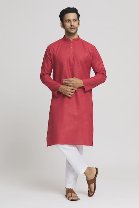 Arihant Rai Sinha Plain Kurta With Pant 