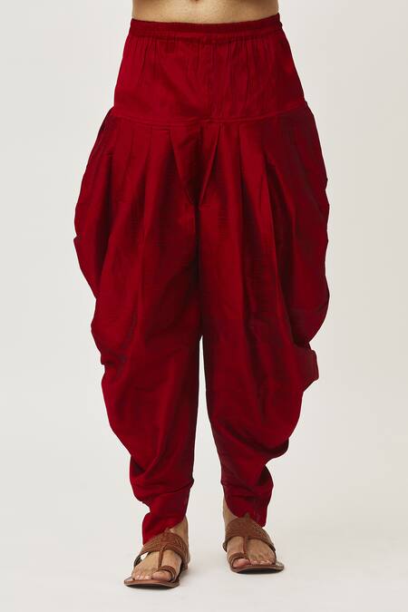 Arihant Rai Sinha Beige Silk Embroidery Thread Kurta And Dhoti Pant Set Online at Aza Fashions Arihant Rai Sinha_Beige Silk Embroidery Thread Kurta And Dhoti Pant Set _Online_at_Aza_Fashions