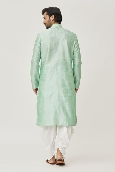 Arihant Rai Sinha Stitch lines Embroidered Kurta & Dhoti Pant Set 