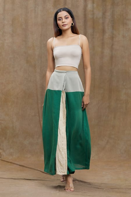 Ezra Colorblock Skirt 