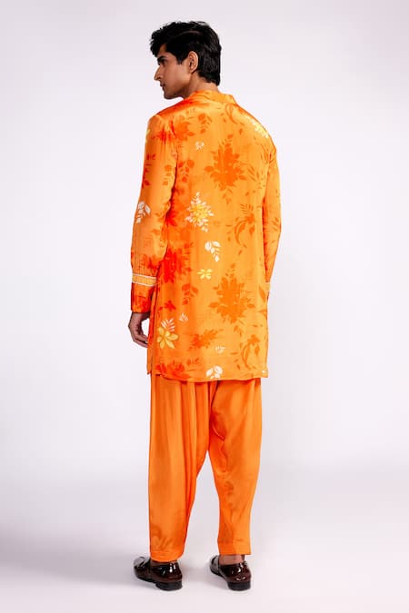 ISHA GUPTA TAYAL Floral Print Short Kurta 