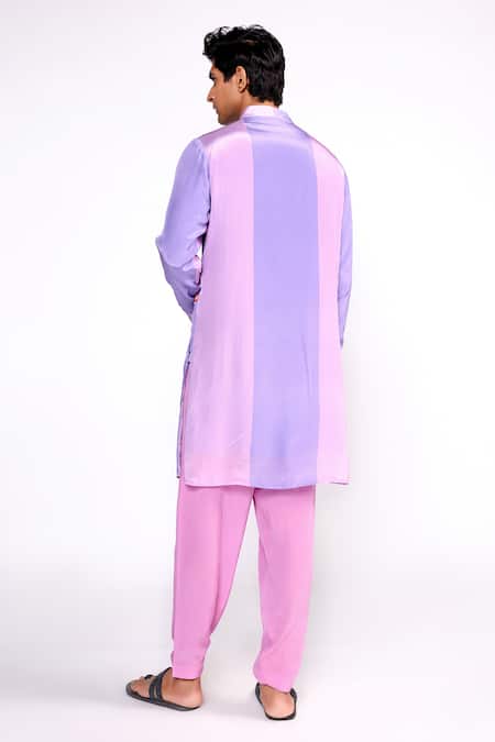 ISHA GUPTA TAYAL Floral Print Shirt Kurta Set 