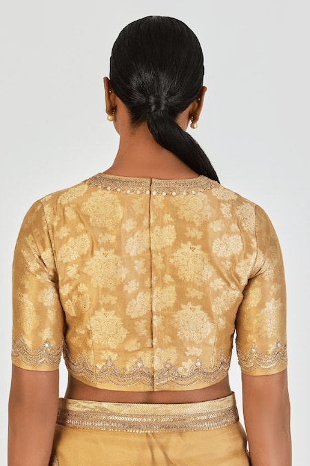 Lajjoo C Urvashi Embroidered Blouse 
