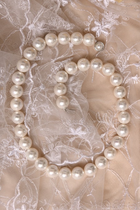 Shop_Totapari_White Ava Pearl Necklace _Online_at_Aza_Fashions