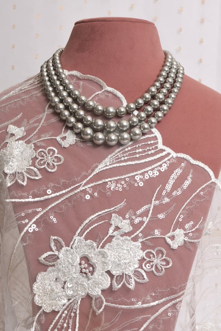 Totapari Moonlit Elegance Pearl Necklace 