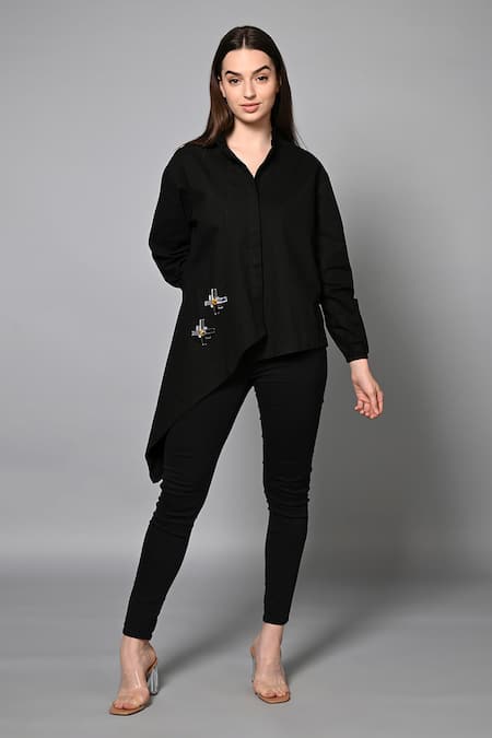 House of Manaa Elegant Evening Mirror Shirt 