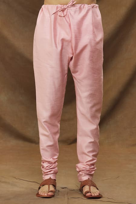 Arihant Rai Sinha Cream Jacquard, , Chanderi Embroidery Geometric Pattern Kurta Set at Aza Fashions Arihant Rai Sinha_Cream Jacquard, , Chanderi Embroidery Geometric Pattern Kurta Set _at_Aza_Fashions