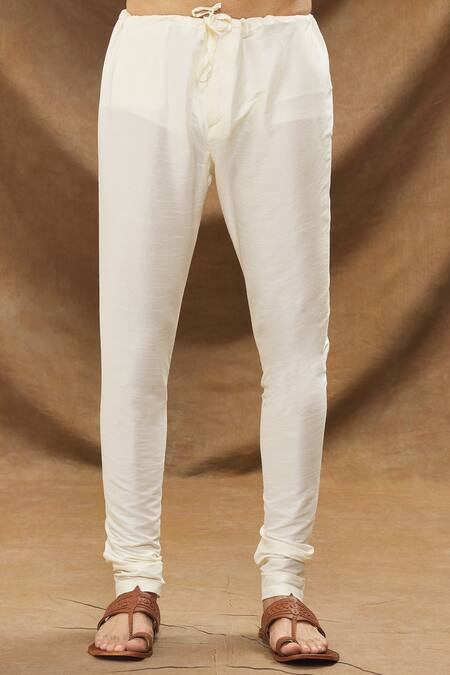 Arihant Rai Sinha Green Jacquard, Chanderi Silk Embroidery Thread Work Kurta Set at Aza Fashions Arihant Rai Sinha_Green Jacquard, Chanderi Silk Embroidery Thread Work Kurta Set _at_Aza_Fashions