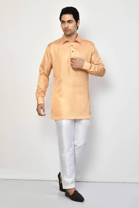 Arihant Rai Sinha Plain Short Shirt Kurta 