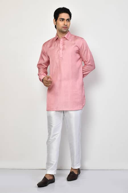 Arihant Rai Sinha Solid Short Shirt Kurta 