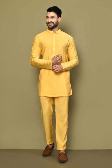 Arihant Rai Sinha Mandarin Collar Kurta 