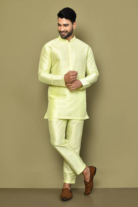 Arihant Rai Sinha Solid Short Kurta 