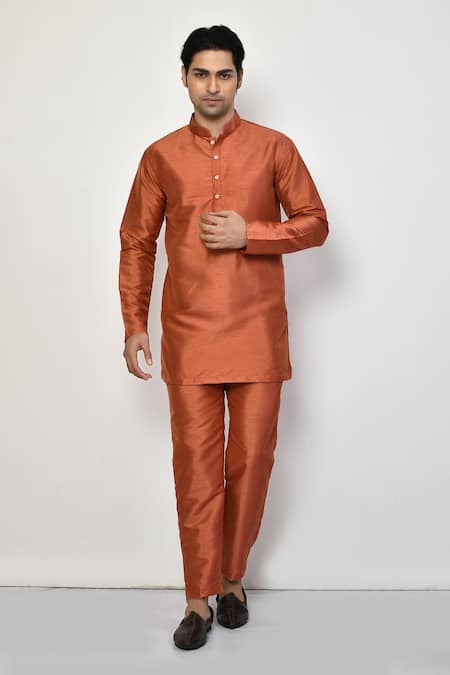 Arihant Rai Sinha Short Plain Kurta 