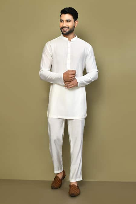 Arihant Rai Sinha Plain Short Kurta 