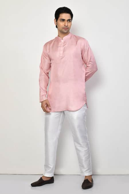 Arihant Rai Sinha Floral Pattern Short Kurta 