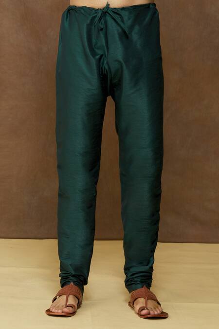 Arihant Rai Sinha Green Jacquard, Silk, Chanderi Embroidery Floral Pattern Banarasi Kurta Set at Aza Fashions Arihant Rai Sinha_Green Jacquard, Silk, Chanderi Embroidery Floral Pattern Banarasi Kurta Set_at_Aza_Fashions