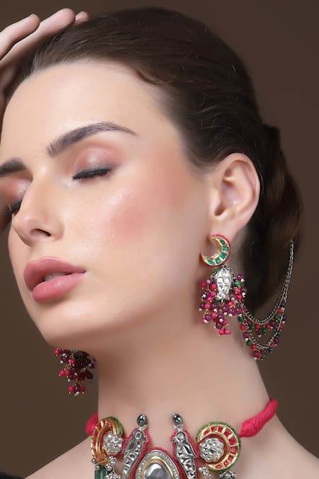 Dugran By Dugristyle Fish Carved Earrings 