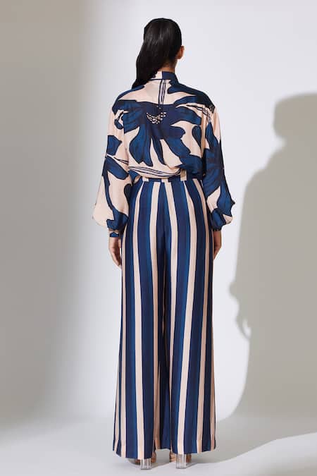 Koai Floral Bow-Tie Shirt 