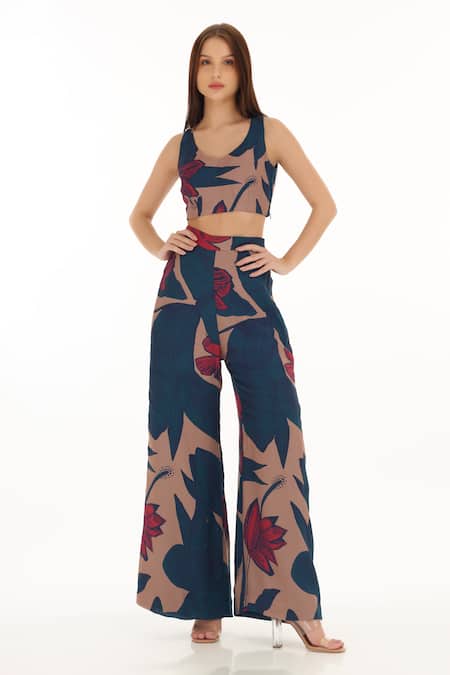 Koai Floral Pattern Pant For Kids