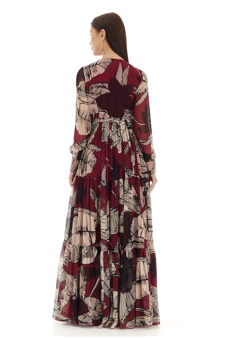 Koai Floral Printed Maxi Dress 
