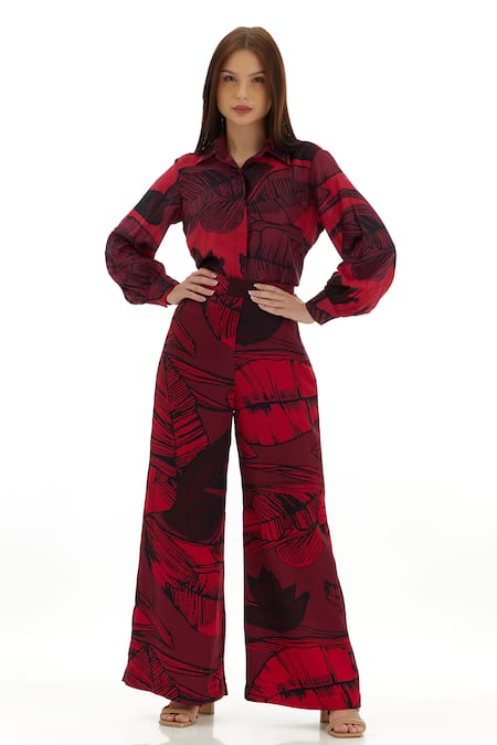 Buy Koai Pink Cotton, Silk Embroidery Collared Floral Pattern Shirt Online at Aza Fashions Buy_Koai_Pink Cotton, Silk Embroidery Collared Floral Pattern Shirt _Online_at_Aza_Fashions