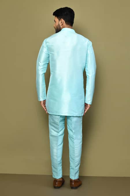 Arihant Rai Sinha Plain Short Kurta Set 