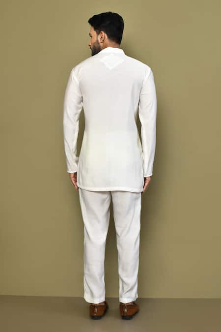 Arihant Rai Sinha Straight Short Kurta Pant Set 