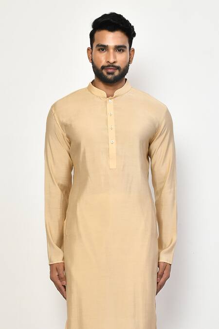 Buy Arihant Rai Sinha Yellow , Satin Plain Straight Pastel Kurta Set Online at Aza Fashions Buy_Arihant Rai Sinha_Yellow , Satin Plain Straight Pastel Kurta Set _Online_at_Aza_Fashions