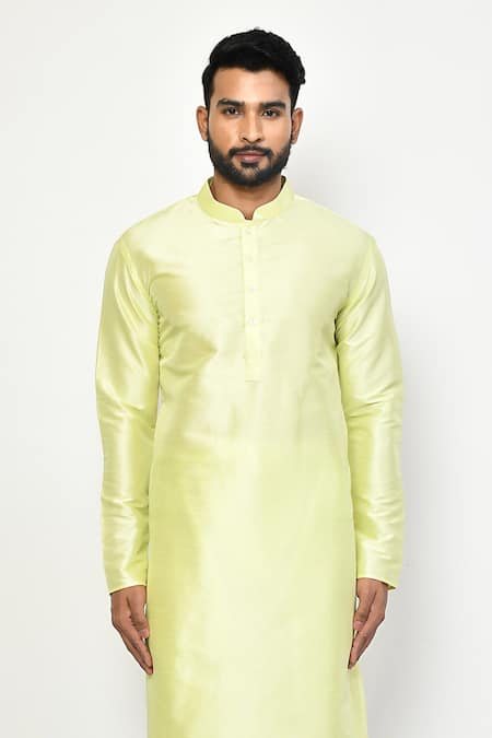 Buy Arihant Rai Sinha Green Cotton Straight Plain Kurta Set Online at Aza Fashions Buy_Arihant Rai Sinha_Green Cotton Straight Plain Kurta Set _Online_at_Aza_Fashions