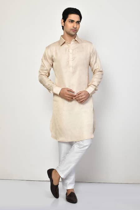 Arihant Rai Sinha Bloom Garden Print Pathani Kurta With Pant 