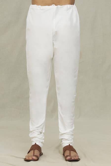 Arihant Rai Sinha Green Silk Embroidery Swirl Threadwork Placket Kurta With Churidar at Aza Fashions Arihant Rai Sinha_Green Silk Embroidery Swirl Threadwork Placket Kurta With Churidar _at_Aza_Fashions