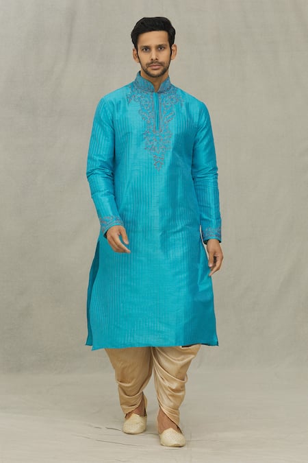 Arihant Rai Sinha Thread Embroidered Kurta & Dhoti Pant Set 