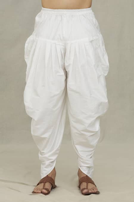 Arihant Rai Sinha_Pink Silk, Cotton Embroidery Floral Thread Kurta Set_at_Aza_Fashions