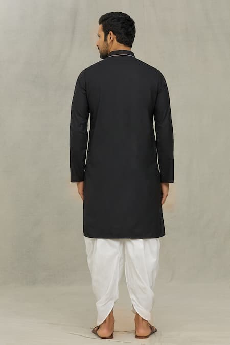 Arihant Rai Sinha Plain Kurta & Dhoti Pant Set 