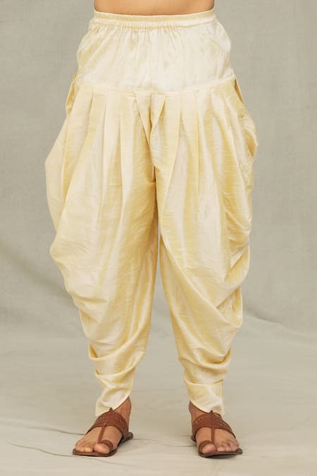 Arihant Rai Sinha_Purple Silk Embroidery Dori Kurta Set_Online_at_Aza_Fashions