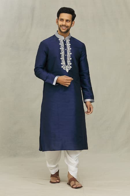 Arihant Rai Sinha Vintage Pattern Embroidered Kurta Set 