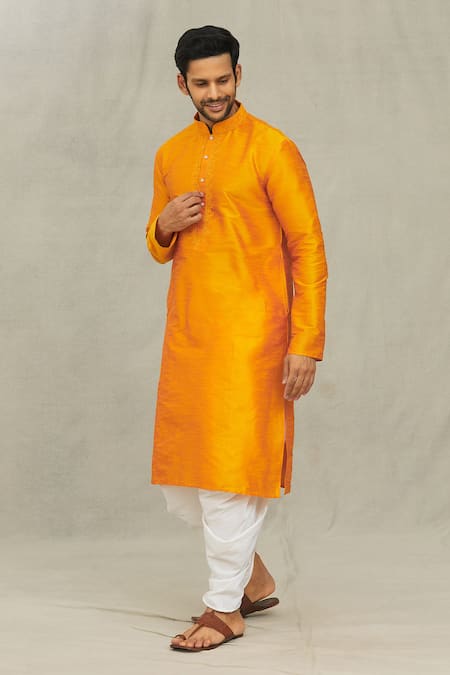 Arihant Rai Sinha Dori Embroidered Yoke Kurta Set 