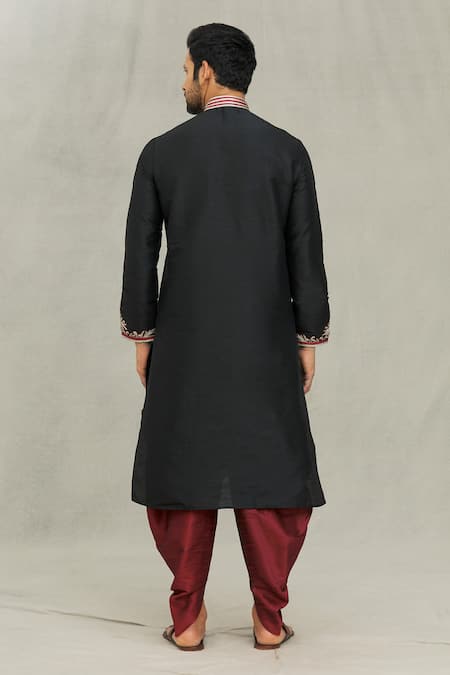 Arihant Rai Sinha Vintage Thread Embroidered Kurta Set 