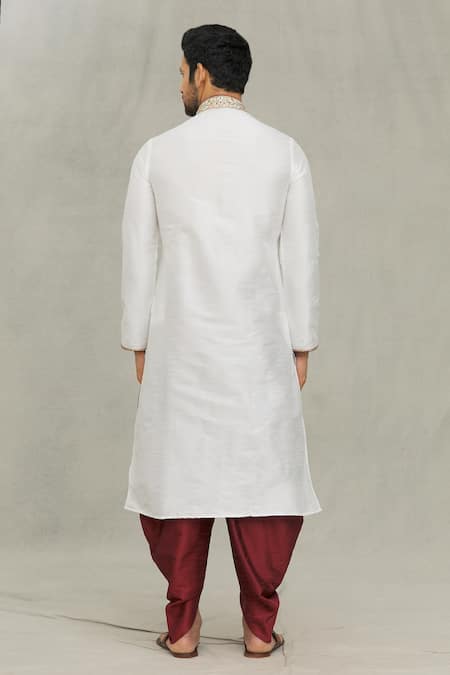 Arihant Rai Sinha Dori & Thread Embroidered Kurta Set 