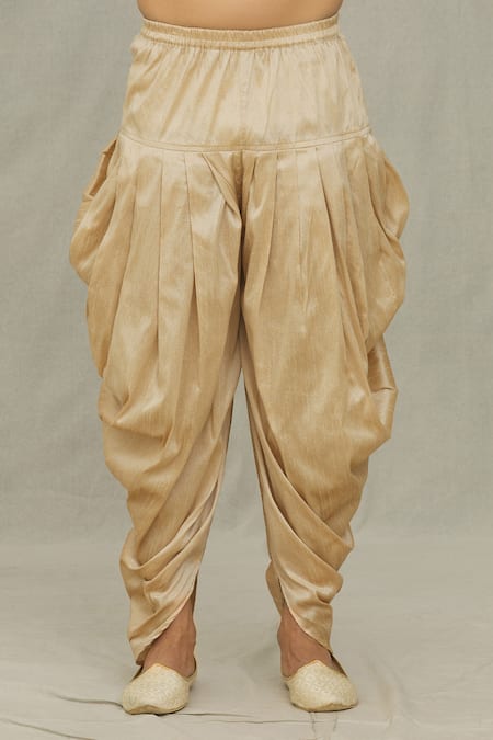 Arihant Rai Sinha_Blue Silk Embroidery Floral Thread Yoke Kurta Set_at_Aza_Fashions