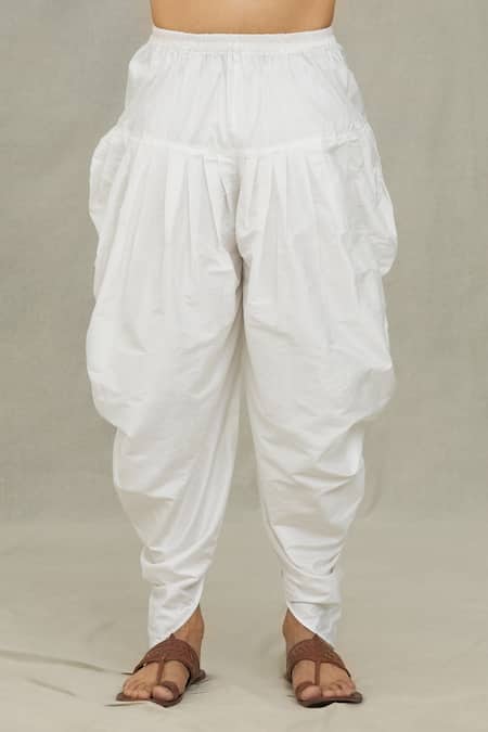 Arihant Rai Sinha_Green Silk Embroidery Leaf Thread Yoke Kurta Set_at_Aza_Fashions