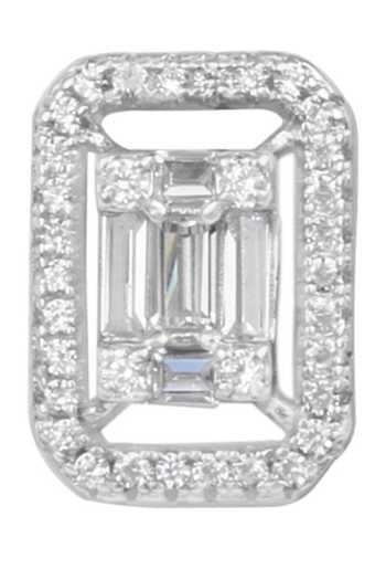 Sangeeta Boochra_Silver Plated Crystals Inaya Stone Encrusted Studs_Online_at_Aza_Fashions